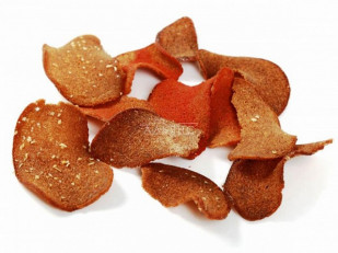 Ведро Ржаные гренки с семгой и сыром: Ресторанные гренки с холодцом и хреном