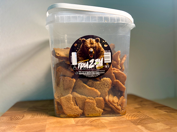 Ведро Ржаные гренки с чесноком в Чехове