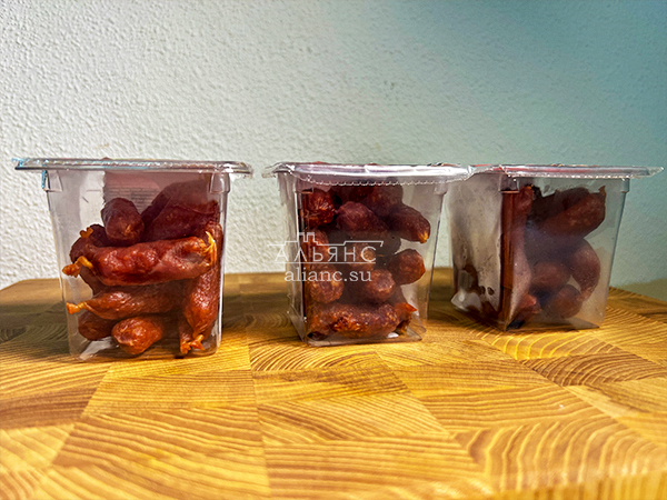 Колбаски МИНИ с сыром с/к (100 гр) в Чехове