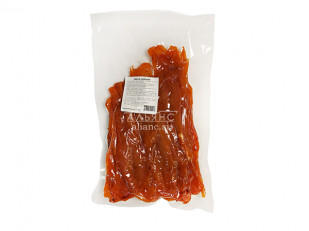 Мучные полоски КРАСНЫЕ со вкусом пряной говядины 76 гр: Мясо курицы по-кавказски