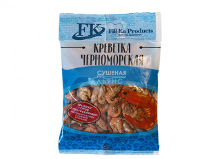 Ресторанные гренки с паприкой: Креветка Черноморская (сушеная) (25гр)