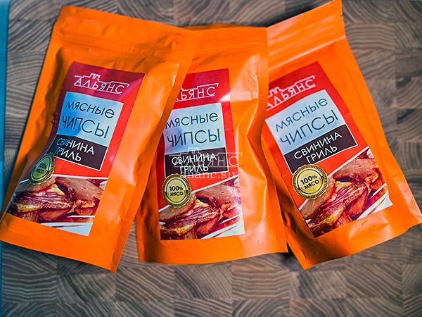 Мясо (АЛЬЯНС) вяленое свинина "Гриль" 50 гр. в Чехове