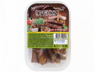 Арахис: Сурские гренки Холодец с горчицей (100 гр)