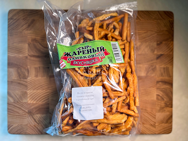 Жареный сыр "ВКУСНЯШКА" (Оливковый) 500гр. в Чехове