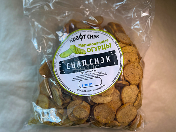 Снапсы ПШЕНИЧНЫЕ "Маринованные огурцы" в Чехове