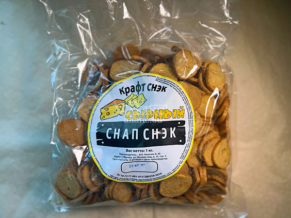 Снапсы ПШЕНИЧНЫЕ "Сыр" в Чехове