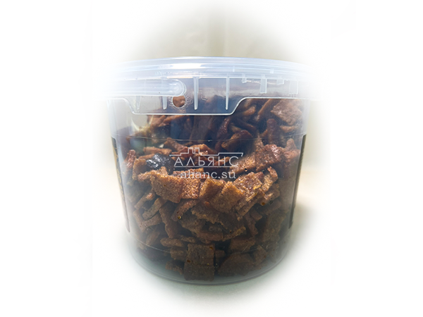 Гренки "ФЕДЮНИНСКИЕ" "Сало с горчицей" (ведро 900 гр.) в Чехове