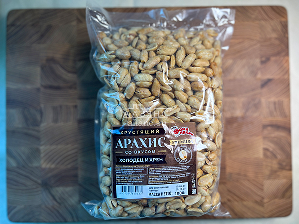 БОБАРАХИС Арахис премиум со вкусом холодец и хрен 1кг в Чехове