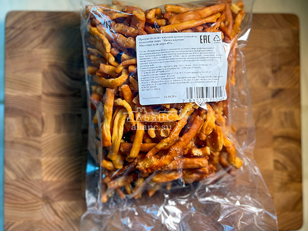 Нитка ЖАРЕНАЯ  Oktobersnack1 кг (сырный продукт) в Чехове