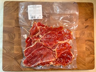 Фрайчизы со вкусом чеснок (100 гр.): Мясо Чипсы свиные 