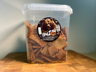 Другие закуски: Ведро Ржаные гренки со вкусом Крылышки Барбекю (1 кг)