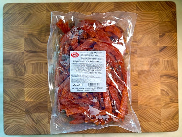 Продукт из мяса птиц "КАРПАЧЧО с АДЖИКОЙ" с/к "ООО БАЛТИКА" (Калининградская обл.) в Чехове