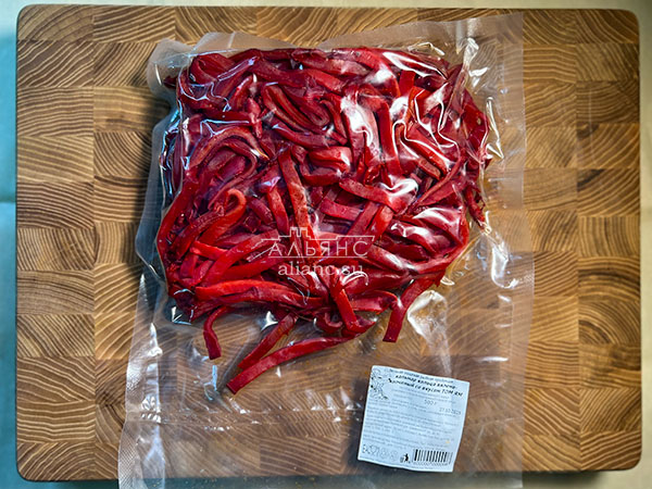 Кальмар кольца со вкусом Том Ям в Чехове