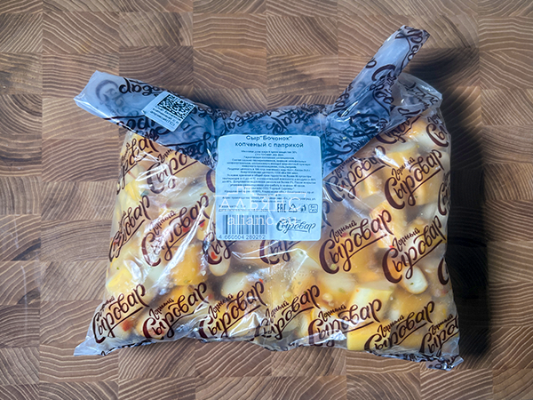 Сыр 1 кг ГОРНЫЙ СЫРОВАР (Бочонок копчёный с паприкой) в Чехове