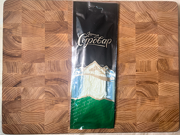 Сыр 60 гр ГОРНЫЙ СЫРОВАР (Паутинка белая с укропом и чесноком) в Чехове