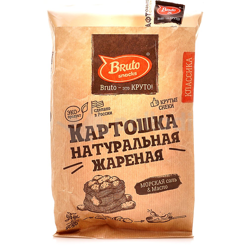 Картофель «Бруто» с солью 70 гр. в Чехове