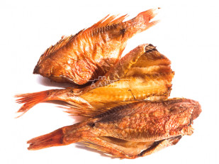 Язь (бабочка) холодного копчения: Окунь морской холодного копчения